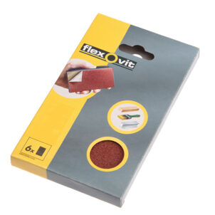 Hook & Loop Sanding Block Refill Kit Coarse 50g (6)