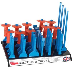 35 Bolsters and Chisels Stand with Stock