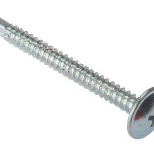 Baypole Self-Drill Screw Phillips Wafer Head ZP 4.8 x 100mm Box 100