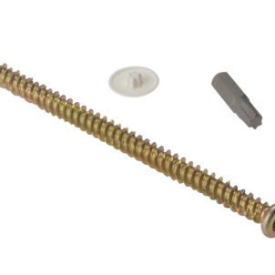 Concrete Frame Screw TORX® Compatible High-Low Thread ZYP 7.5 x 52mm Bag 10