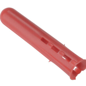 Plastic Wall Plugs Red No.6-8 Box 1000