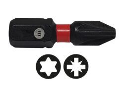 ForgeFast Pozidriv Compatible Impact Bit PZ1 x 25mm (Card 2)