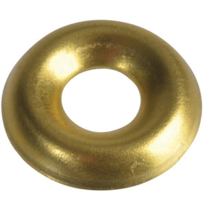 Screw Cup Washers Solid Brass Polished No.6 Bag 200