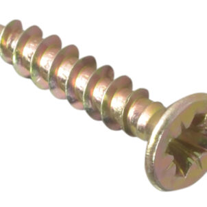 Multi-Purpose Pozi Compatible Screw CSK ST ZYP 3.5 x 25mm Box 200