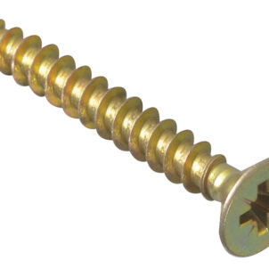 Multi-Purpose Pozi Compatible Screw CSK ST ZYP 5.0 x 45mm Box 200