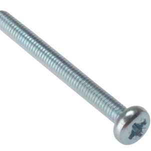 Machine Screw Pozi Compatible Pan Head ZP M5 x 30mm Bag 25