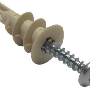 Cavity Wall Nylon Speed Plug 4.5 x 35mm Box 100