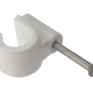 Pipe Clip with Masonry Nail 11mm Box 100