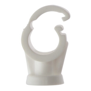 Pipe Clip Single Cliplock 15mm Box 100