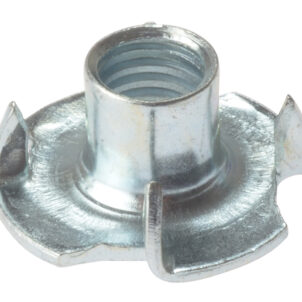 Pronged T Nuts ZP M8 Bag 10