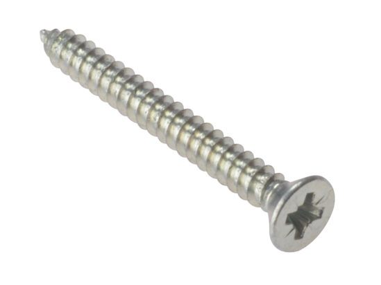 Self-Tapping Screw Pozi Compatible CSK ZP 1.1/4in x 8 Box 200