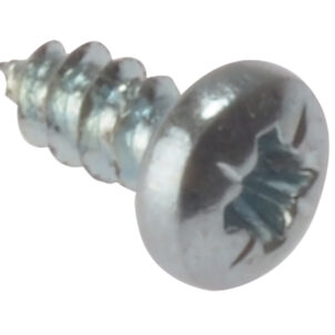 Self-Tapping Screw Pozi Compatible Pan Head ZP 5/8in x 6 Box 200