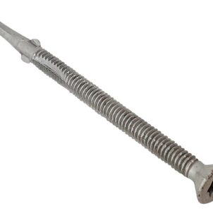 TechFast Timber to Steel CSK/Wing Screw No.3 Tip 5.5 x 110mm Box 50