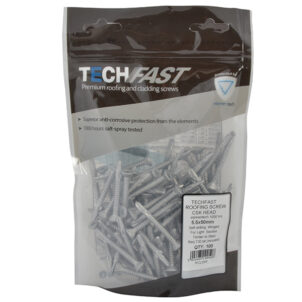 TechFast Roofing Screw Timber - Steel Light Section 5.5 x 50mm Pack 100