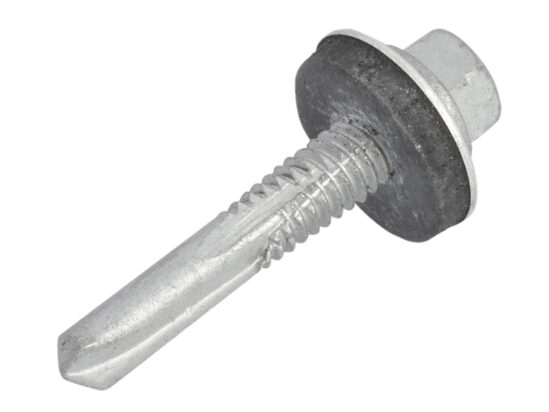 TechFast Hex Roofing Screw Self-Drill Heavy Section 5.5 x 32mm Pack 100