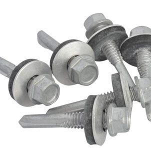 TechFast Hex Roofing Screw Self-Drill Heavy Section 5.5 x 32mm Pack 100 - Image 2