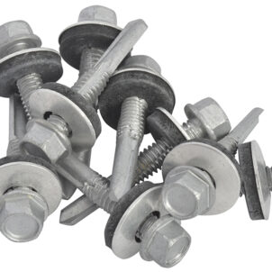 TechFast Hex Head Roofing Screw Self-Drill Heavy Section 5.5 x 35mm Pack 100 - Image 2