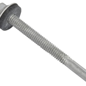 TechFast Hex Head Roofing Screw Self-Drill Heavy Section 5.5 x 60mm Pack 50 - Image 2