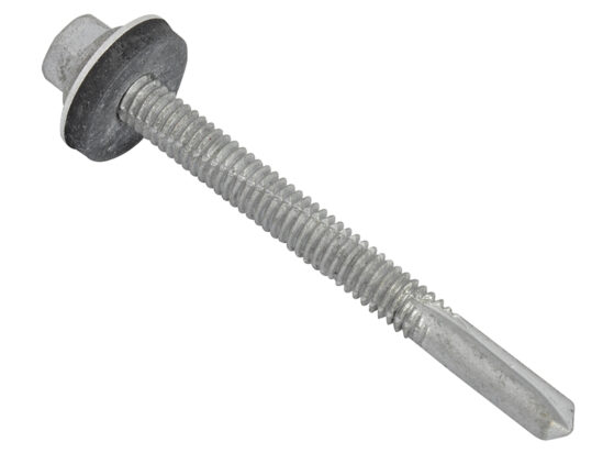 TechFast Hex Head Roofing Screw Self-Drill Heavy Section 5.5 x 60mm Pack 50 - Image 2