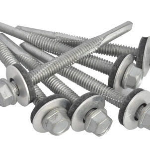 TechFast Hex Head Roofing Screw Self-Drill Heavy Section 5.5 x 60mm Pack 50 - Image 3