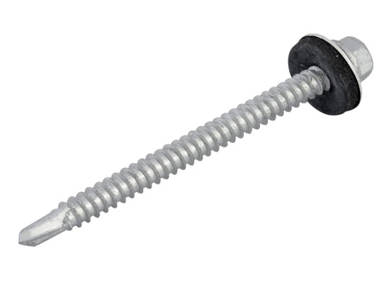 TechFast Hex Head Roofing Screw Self-Drill Light Section 5.5 x 70mm Pack 50 - Image 3