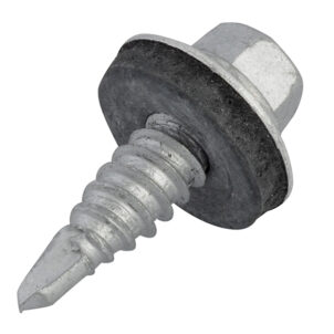 TechFast Hex Head Stitching Screw Self-Drill 6.3 x 22mm Pack 100 - Image 2