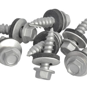 TechFast Hex Head Screw Sheet to Timber 6.3 x 25mm Pack 100 - Image 3