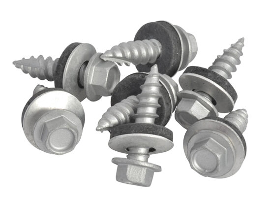 TechFast Hex Head Screw Sheet to Timber 6.3 x 25mm Pack 100 - Image 3