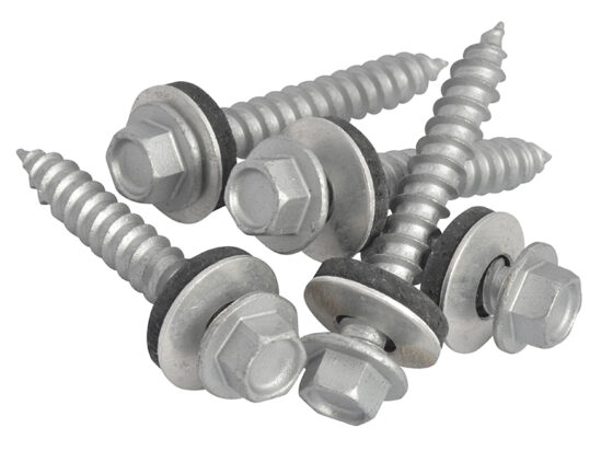 TechFast Hex Head Screw Sheet to Timber 6.3 x 45mm Pack 100 - Image 2