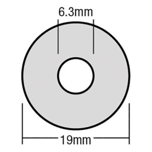 TechFast Bonded EPDM Washer 6.3 x 16mm Box 100