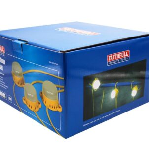 Festoon Lights 10 LED Bulbs 110V 22m - Image 4