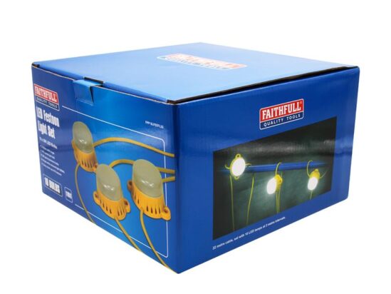 Festoon Lights 10 LED Bulbs 110V 22m - Image 4