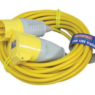 Trailing Lead 110V 32A 2.5mm Cable 14m