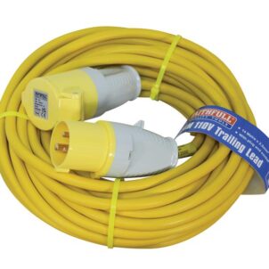 Trailing Lead 110V 16A 2.5mm Cable 14m