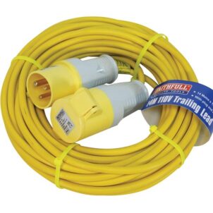 Trailing Lead 110V 16A 1.5mm Cable 14m