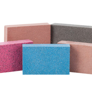 Garryflex™ Abrasive Block - Extra Coarse 36 Grit (Pink) - Image 2