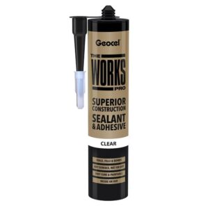 THE WORKS PRO Sealant & Adhesive Clear 290ml
