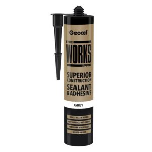 THE WORKS PRO Sealant & Adhesive Grey 290ml