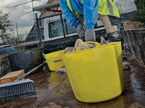 Gorilla Tub® Extra Large 75 litre  - Yellow