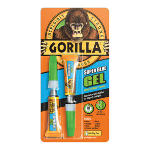 Gorilla Superglue Gel 3g (Twin Pack)