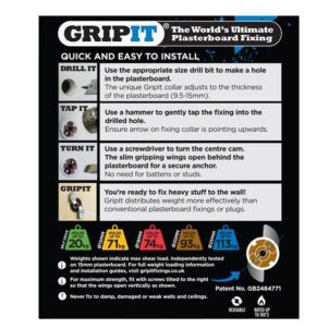 Brown Plasterboard Fixings 20mm (Pack 25) - Image 5