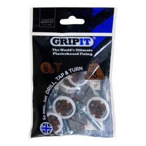 Brown Plasterboard Fixings 20mm (Pack 8) - Image 5