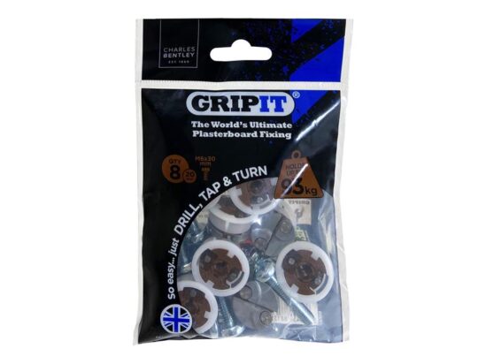 Brown Plasterboard Fixings 20mm (Pack 8) - Image 5