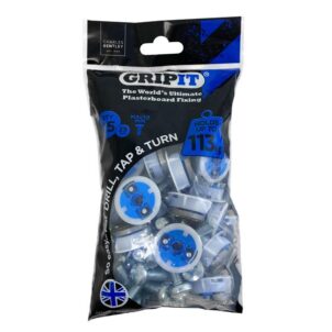 Blue Plasterboard Fixings 25mm (Pack 25)
