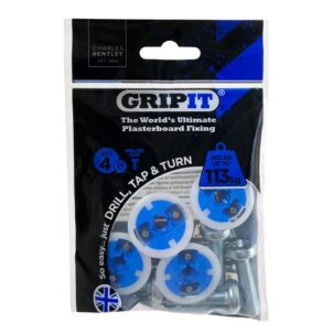 Blue Plasterboard Fixings 25mm (Pack 4) - Image 5