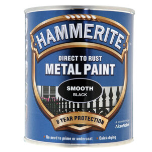 Direct to Rust Smooth Finish Metal Paint Black 750ml