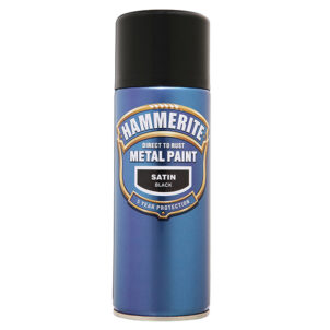 Direct to Rust Smooth Finish Aerosol Satin Black 400ml