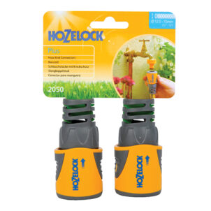 2050 Hose End Connector Plus for 12.5-15mm (1/2-5/8in) Hose (Twin Pack)