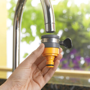 2177 Round Mixer Tap Connector Max. Ø24mm