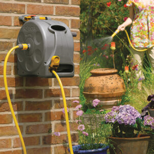 2415 25m 2-in-1 Compact Hose Reel + 25m of Starter Hose